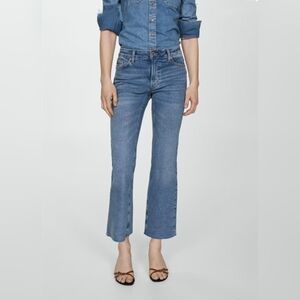 Mango Jeans  Sienna flare crop